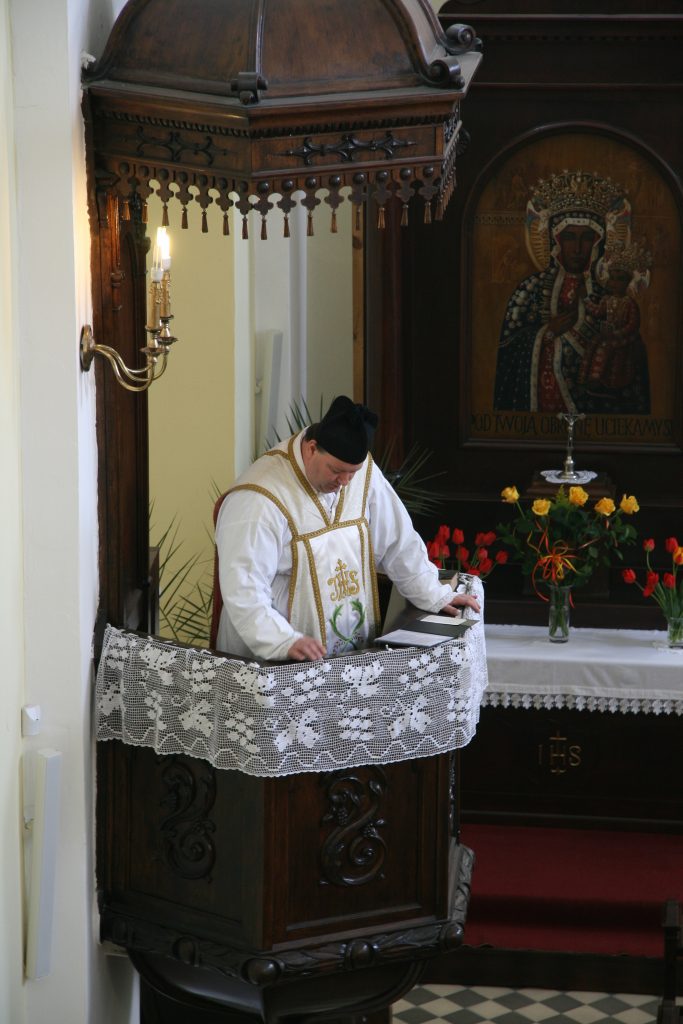 Msza w Zamościu – kwiecień 2008